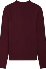 KnowledgeCotton Apparel KnowledgeCotton, Rib Mock Neck LS, fig, S