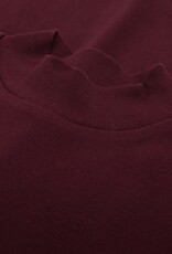 KnowledgeCotton Apparel KnowledgeCotton, Rib Mock Neck LS, fig, S