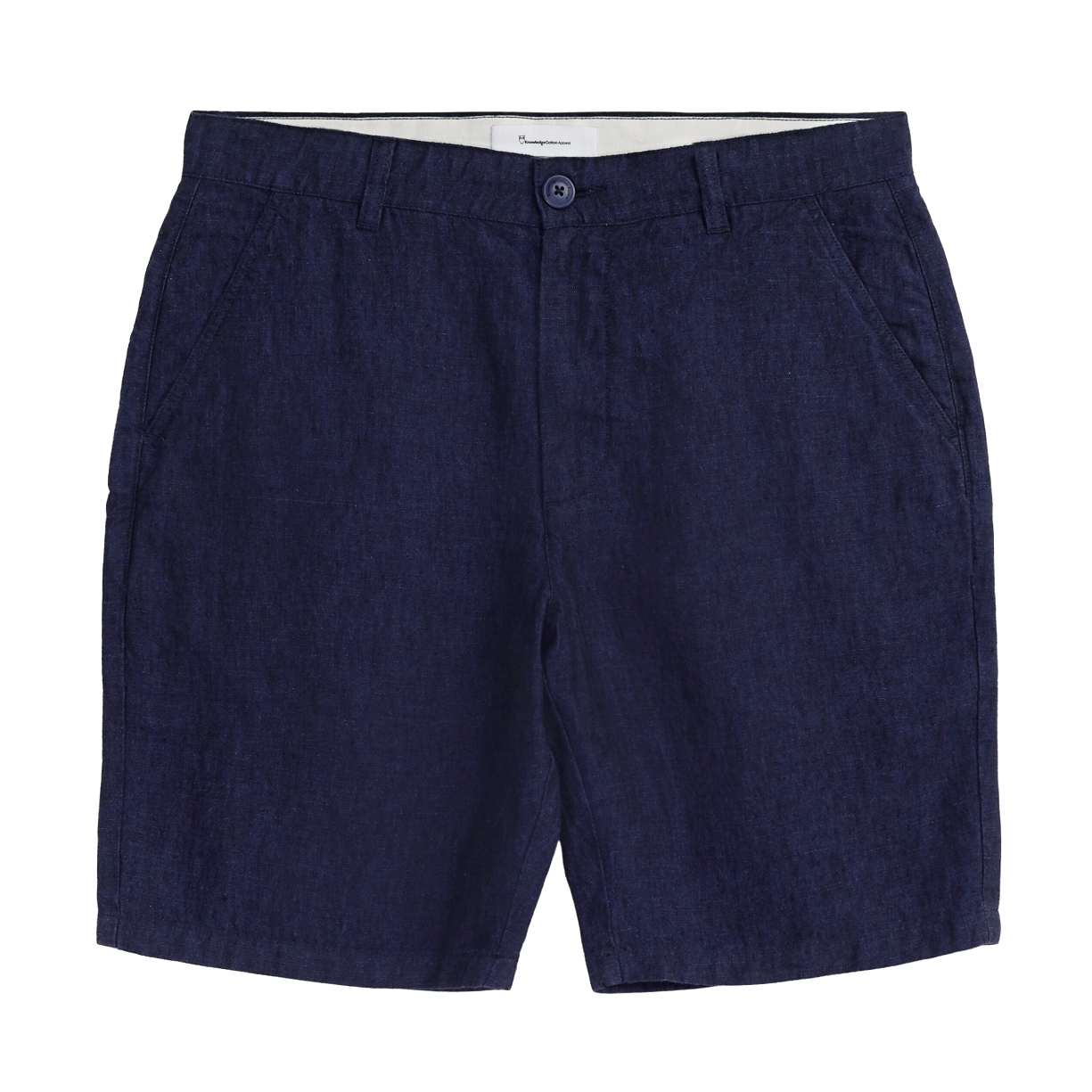 KnowledgeCotton Apparel KnowledgeCotton, Chuck Linen Shorts, vintage indigo, 30