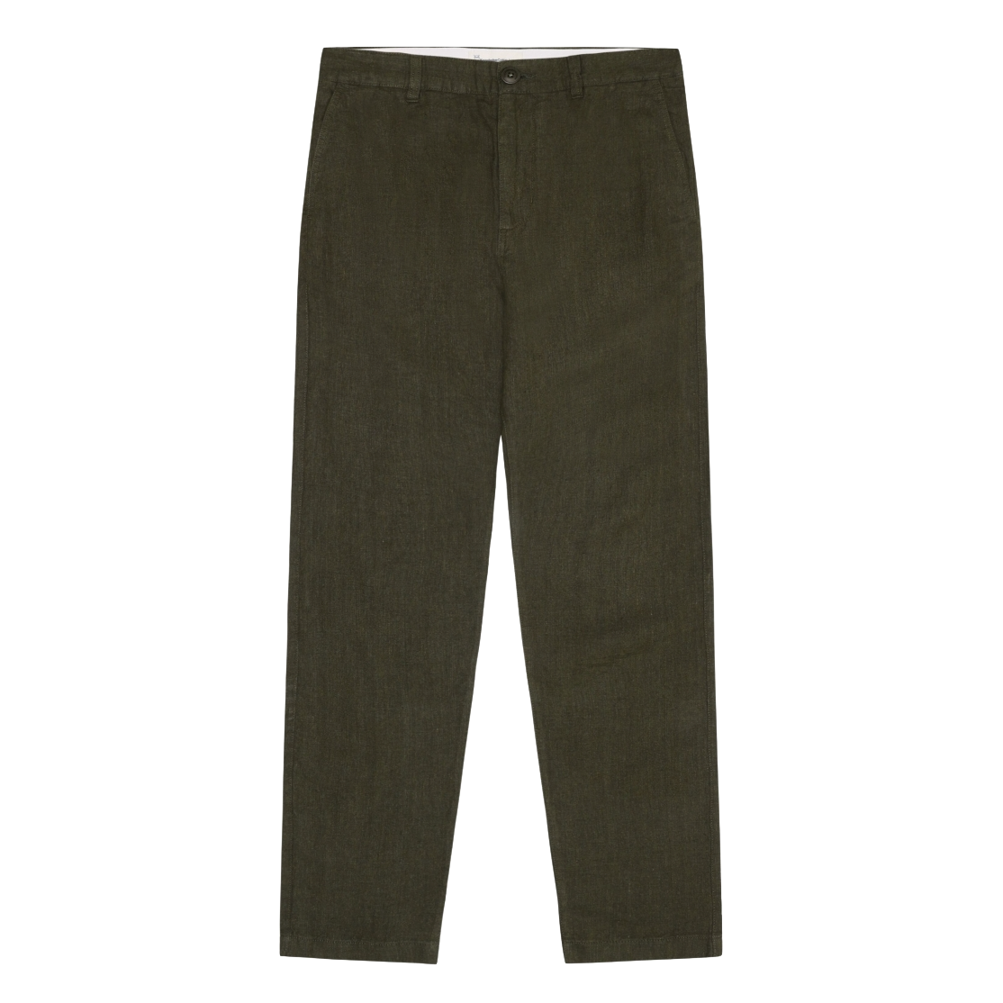 KnowledgeCotton Apparel KnowledgeCotton, Chuck Linen Pants, burned olive, 34/32