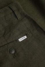 KnowledgeCotton Apparel KnowledgeCotton, Chuck Linen Pants, burned olive, 30/32
