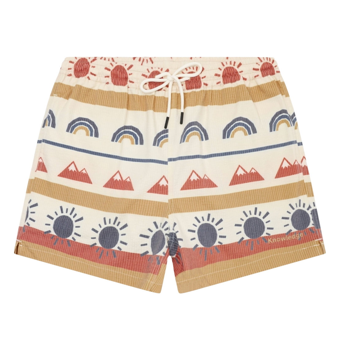 KnowledgeCotton Apparel KnowledgeCotton, Seersucker Swimshorts, multi color, XL