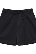 KnowledgeCotton Apparel KnowledgeCotton, Nova Relaxed Satin Shorts, black jet, XS