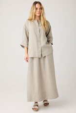 KnowledgeCotton Apparel KnowledgeCotton, Linen Maxi Skirt, twill, L