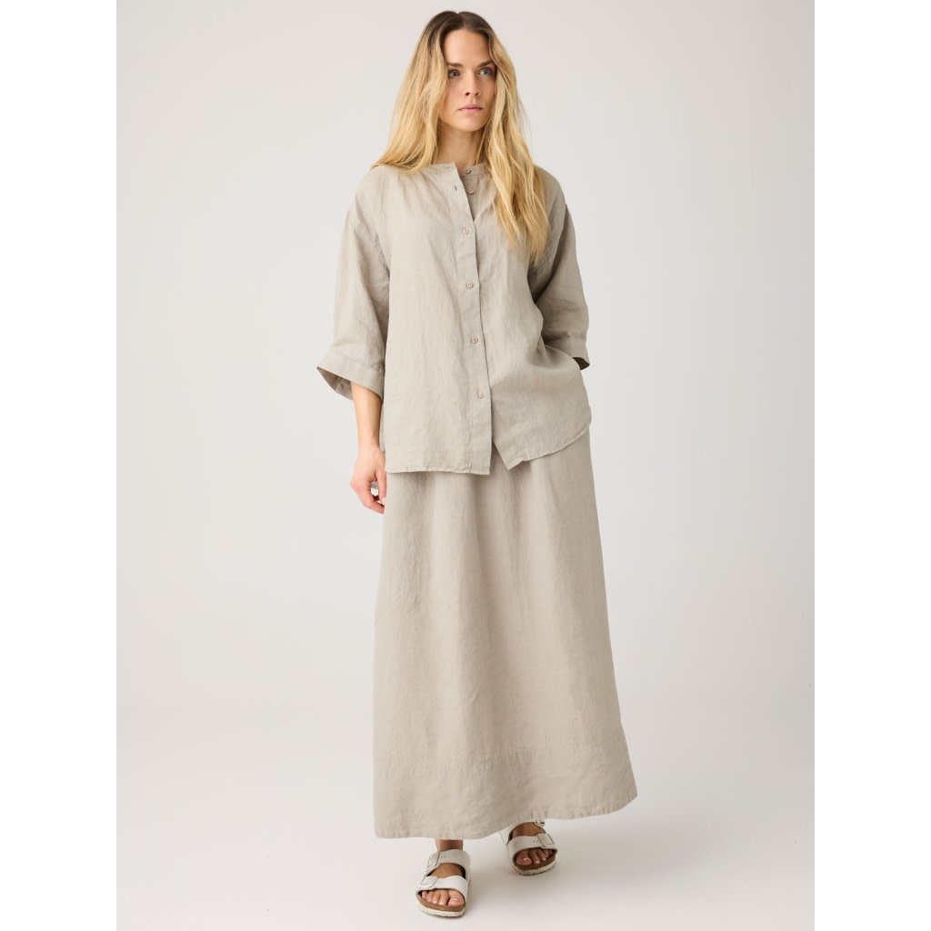 KnowledgeCotton Apparel KnowledgeCotton, Linen Maxi Skirt, twill, XS