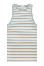 KnowledgeCotton Apparel KnowledgeCotton, Rib Racer Top, multi color, M