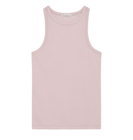 KnowledgeCotton Apparel KnowledgeCotton, Rib Racer Top, pale lilac, S