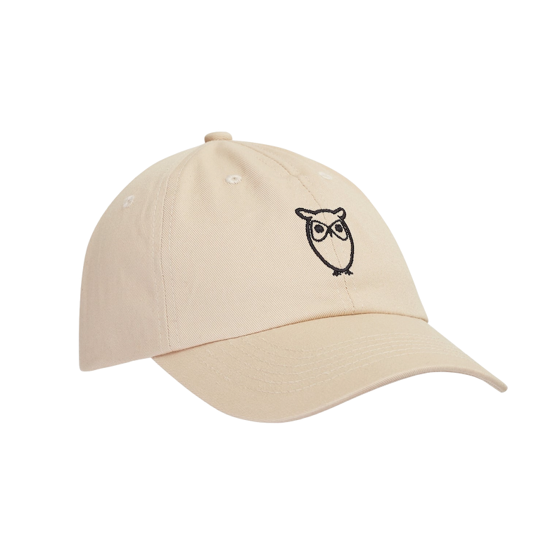 KnowledgeCotton Apparel KnowledgeCotton, Twill Logo Cap, light feather gray, L/XL