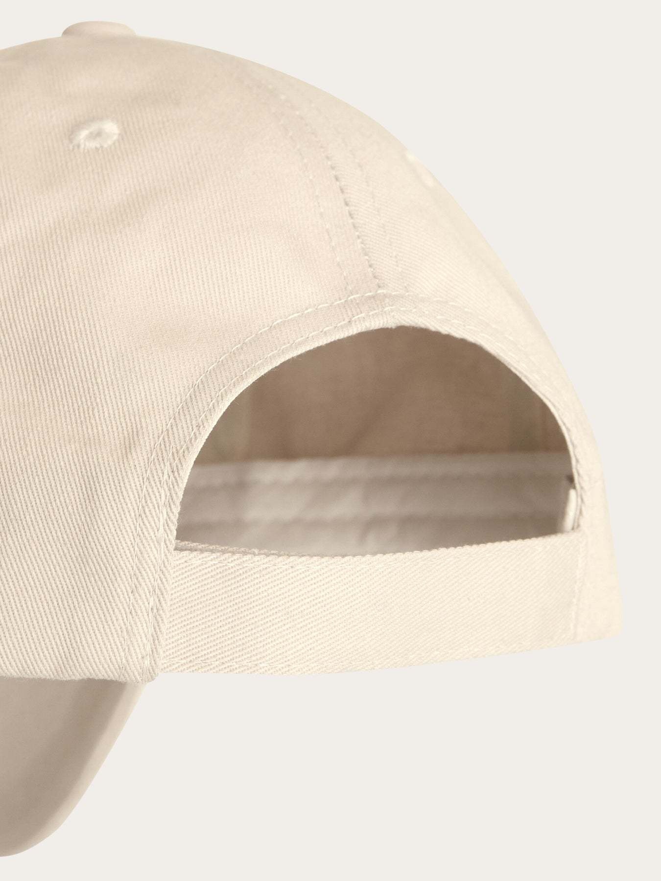 KnowledgeCotton Apparel KnowledgeCotton, Twill Logo Cap, light feather gray, L/XL