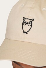 KnowledgeCotton Apparel KnowledgeCotton, Twill Logo Cap, light feather gray, L/XL