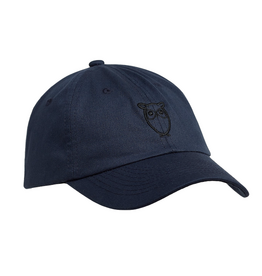 KnowledgeCotton Apparel KnowledgeCotton, Twill Logo Cap, total eclipse, L/XL