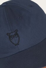 KnowledgeCotton Apparel KnowledgeCotton, Twill Logo Cap, total eclipse, L/XL