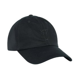 KnowledgeCotton Apparel KnowledgeCotton, Twill Logo Cap, black jet, L/XL