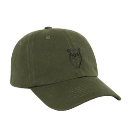 KnowledgeCotton Apparel KnowledgeCotton, Twill Logo Cap, forest night, L/XL