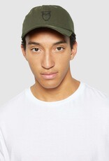 KnowledgeCotton Apparel KnowledgeCotton, Twill Logo Cap, forest night, L/XL