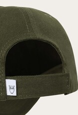 KnowledgeCotton Apparel KnowledgeCotton, Twill Logo Cap, forest night, L/XL