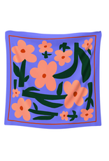 Studio Arde Studio Arde, Medium Scarf, las flores blue