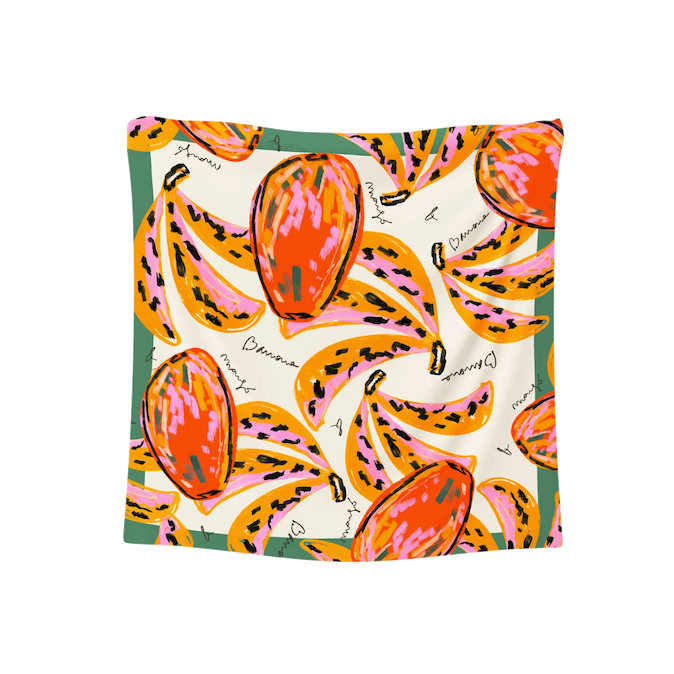 Studio Arde Studio Arde, Medium Scarf, mango & banana
