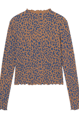 Dedicated Dedicated, Rib Top Ryd, Leopard, brown, S