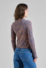 Dedicated Dedicated, Rib Top Ryd, Leopard, brown, XS