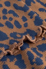 Dedicated Dedicated, Rib Top Ryd, Leopard, brown, XS
