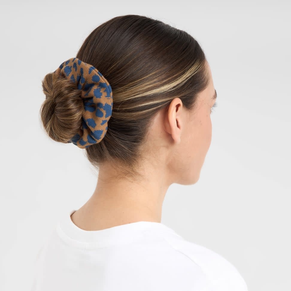 Dedicated Dedicated, Scrunchie Rib, Leopard, brown, one size