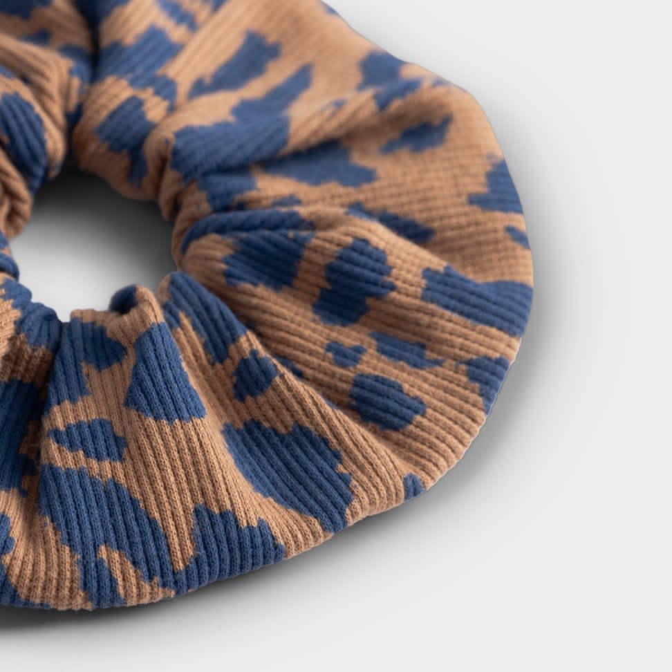Dedicated Dedicated, Scrunchie Rib, Leopard, brown, one size