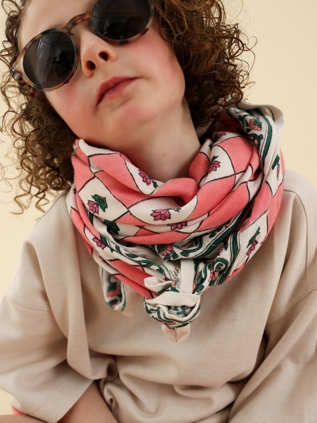 Maison Augustin Maison Augustin, Adult Flo Scarf, pink