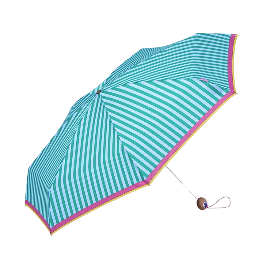 Clima Umbrellas Clima, Mini Joy Striped, green