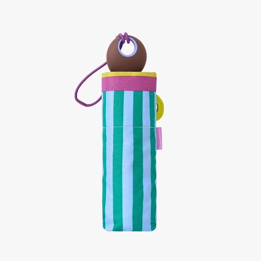 Clima Umbrellas Clima, Mini Joy Striped, green