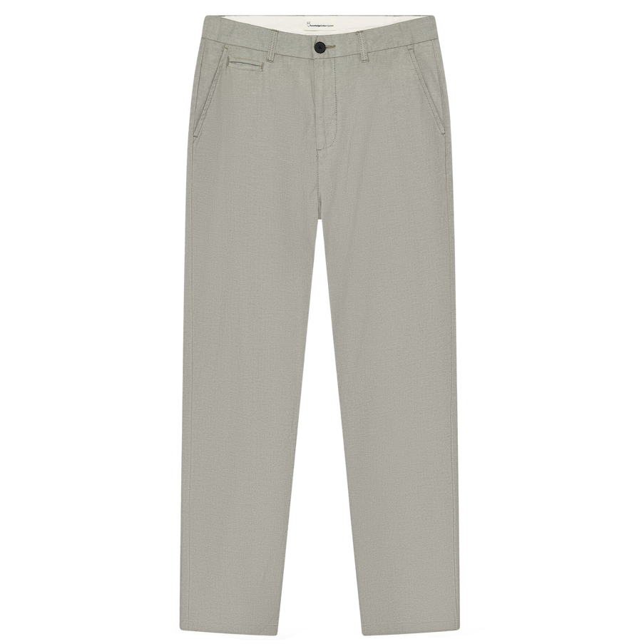 KnowledgeCotton Apparel KnowledgeCotton, Chuck Regular  Twill Pants, burned olive, 34/34