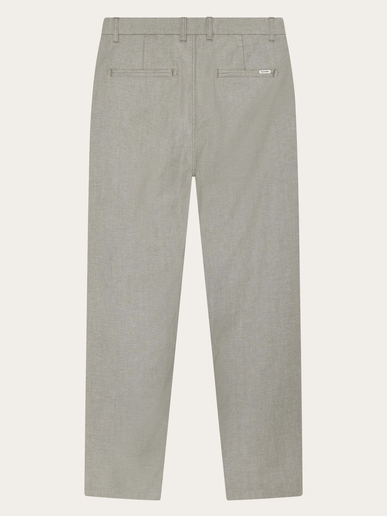 KnowledgeCotton Apparel KnowledgeCotton, Chuck Regular  Twill Pants, burned olive, 34/34