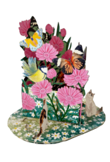 Alljoy Alljoy, Pop Up Card, butterfly garden