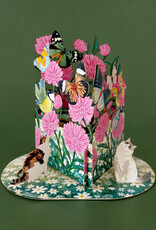Alljoy Alljoy, Pop Up Card, butterfly garden