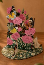 Alljoy Alljoy, Pop Up Card, butterfly garden