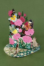 Alljoy Alljoy, Pop Up Card, butterfly garden