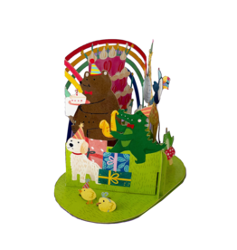 Alljoy Alljoy, Pop Up Card, birthday party