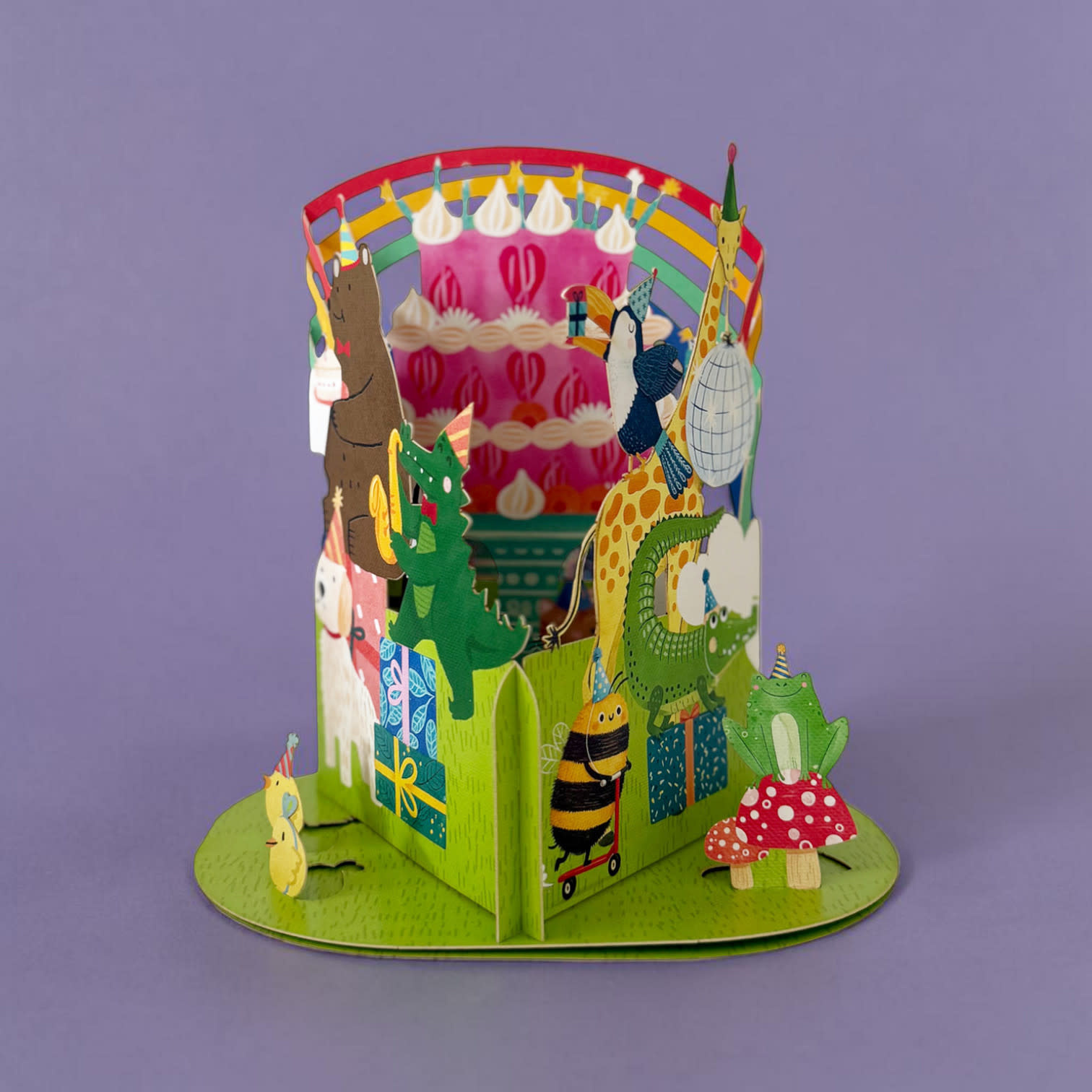 Alljoy Alljoy, Pop Up Card, birthday party