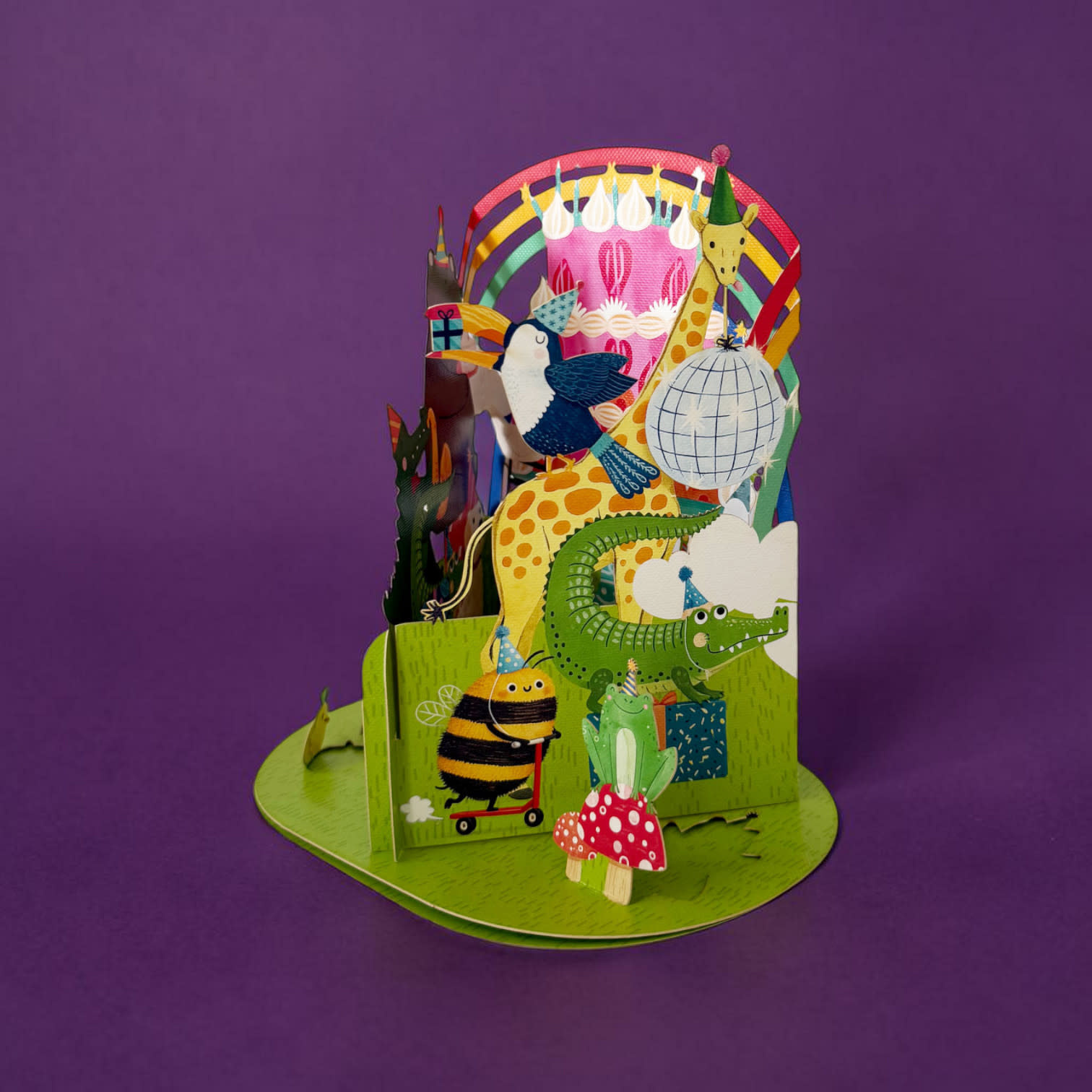 Alljoy Alljoy, Pop Up Card, birthday party