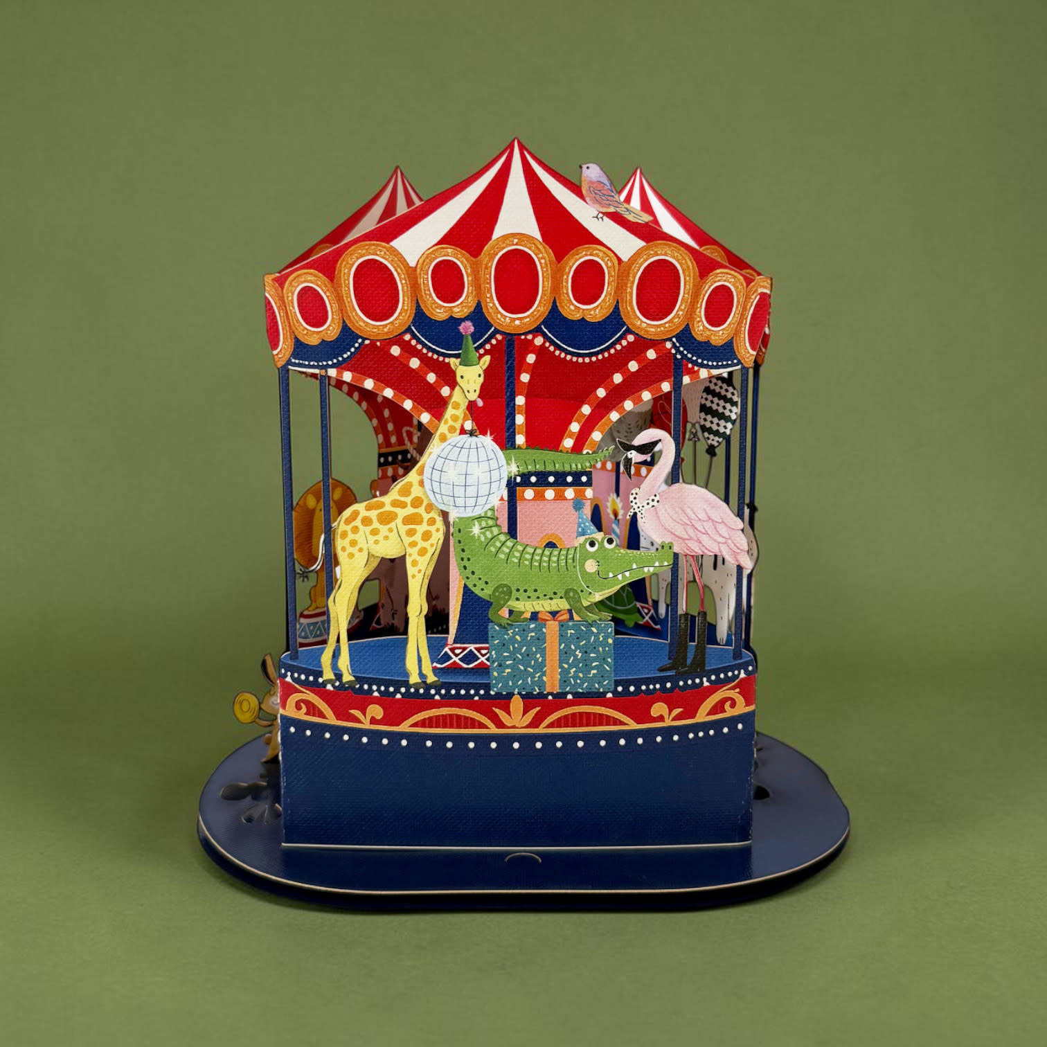 Alljoy Alljoy, Pop Up Card, carousel