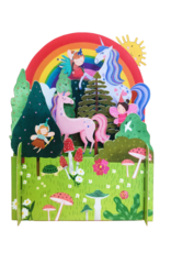 Alljoy Alljoy, Pop Up Card, unicorn kids