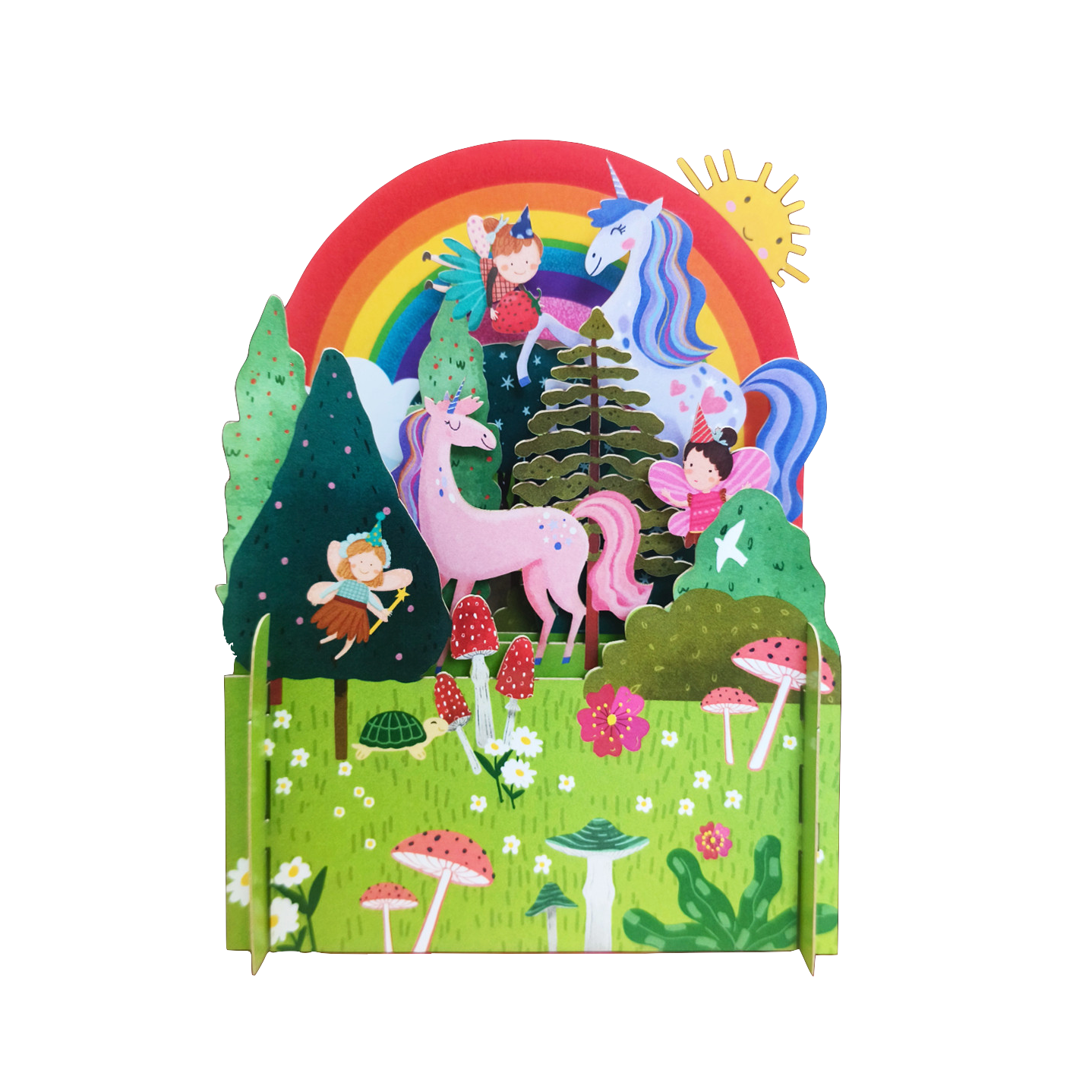 Alljoy Alljoy, Pop Up Card, unicorn kids