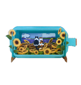 Alljoy Alljoy, Message in a Bottle, sunflower fields