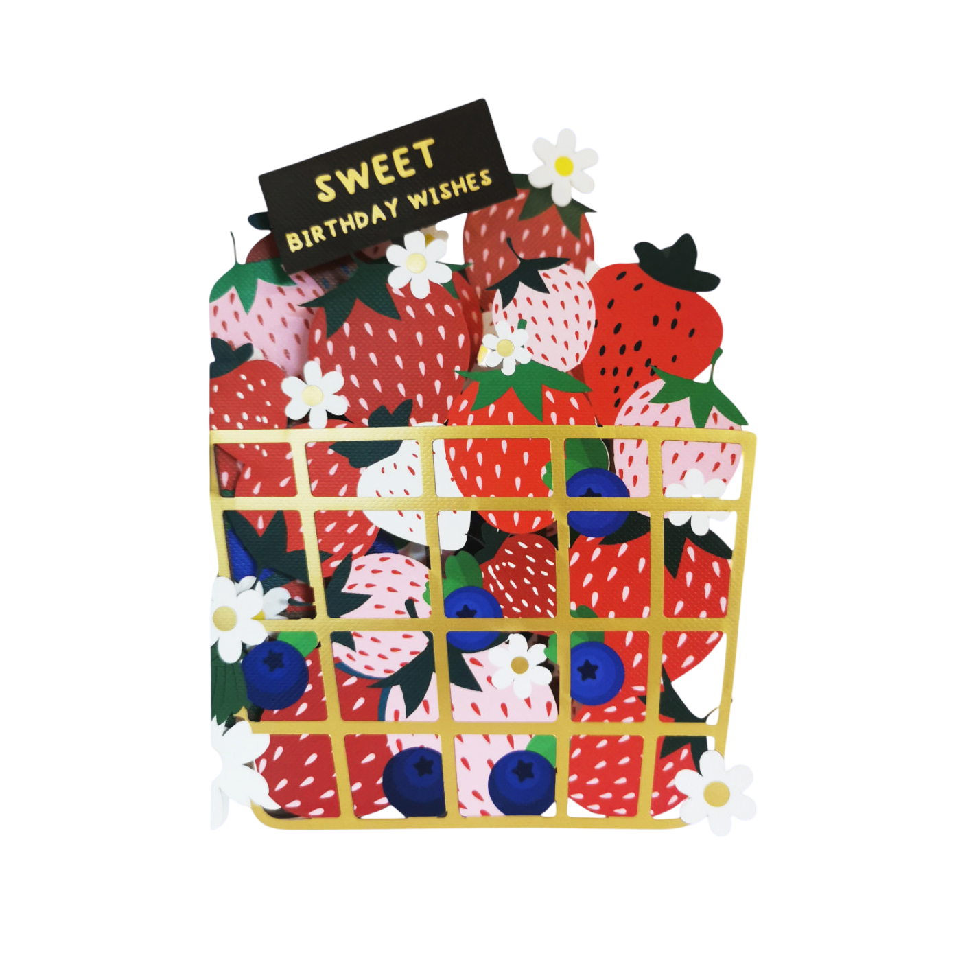 Alljoy Alljoy, Pop Up Card, sweet birthday wishes