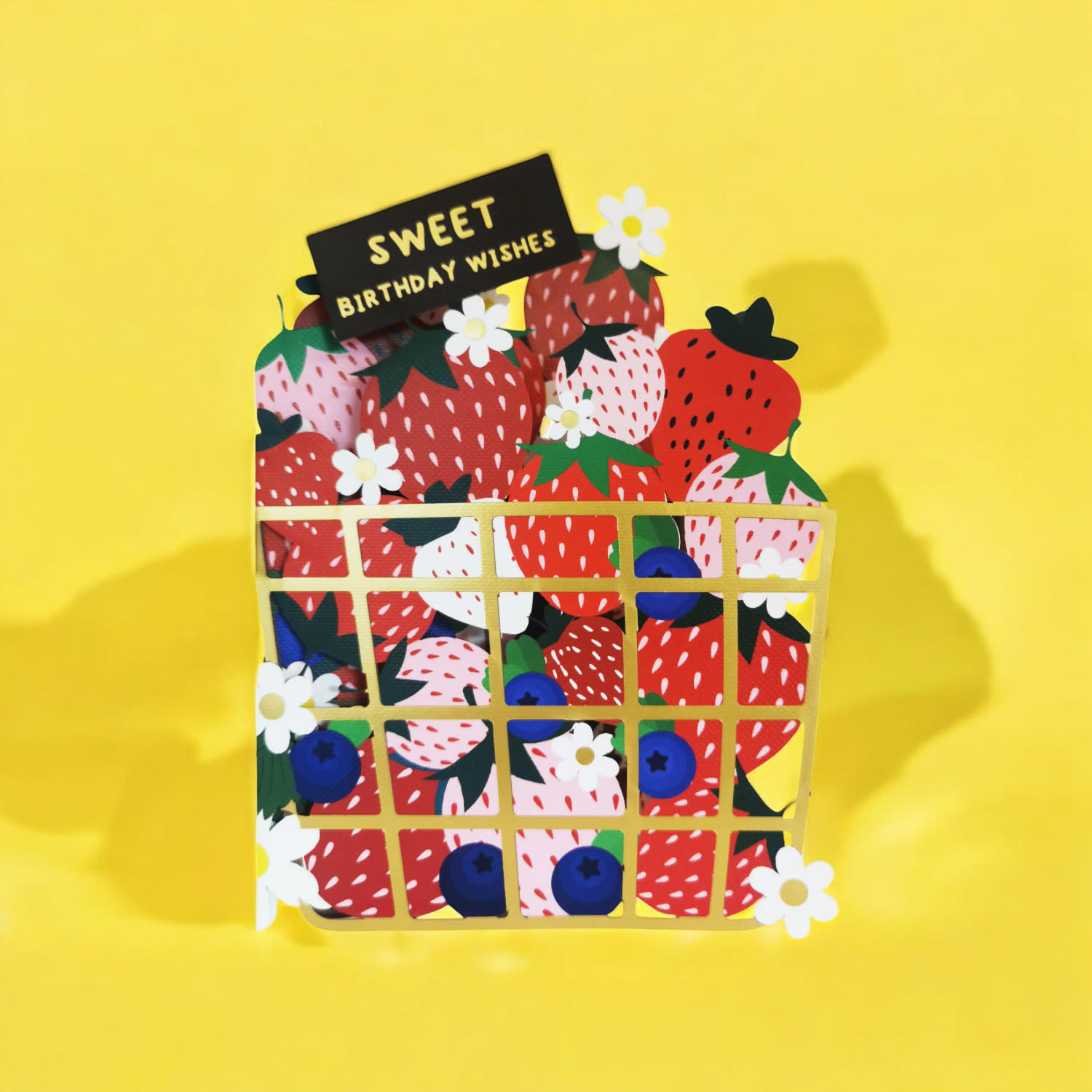 Alljoy Alljoy, Pop Up Card, sweet birthday wishes