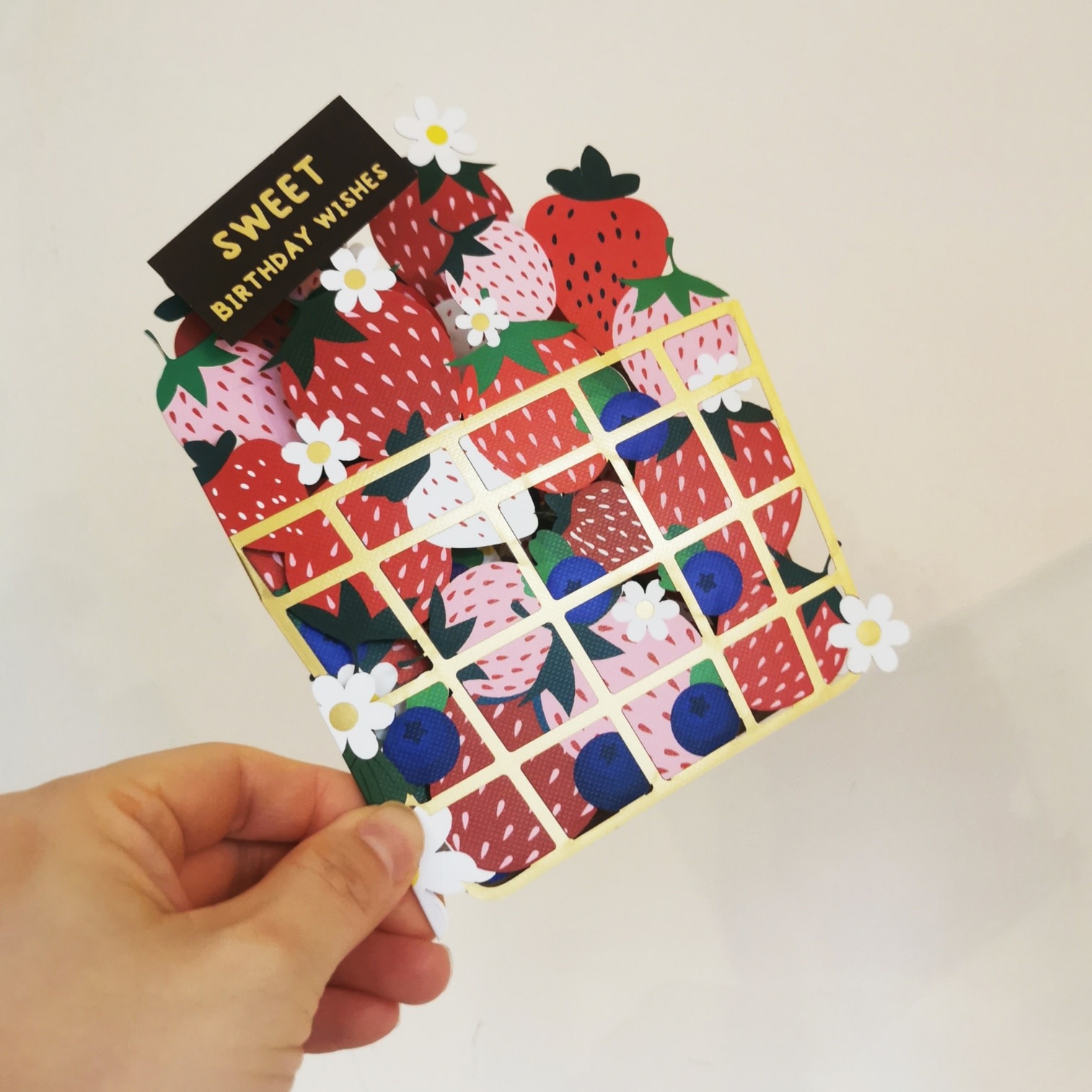 Alljoy Alljoy, Pop Up Card, sweet birthday wishes