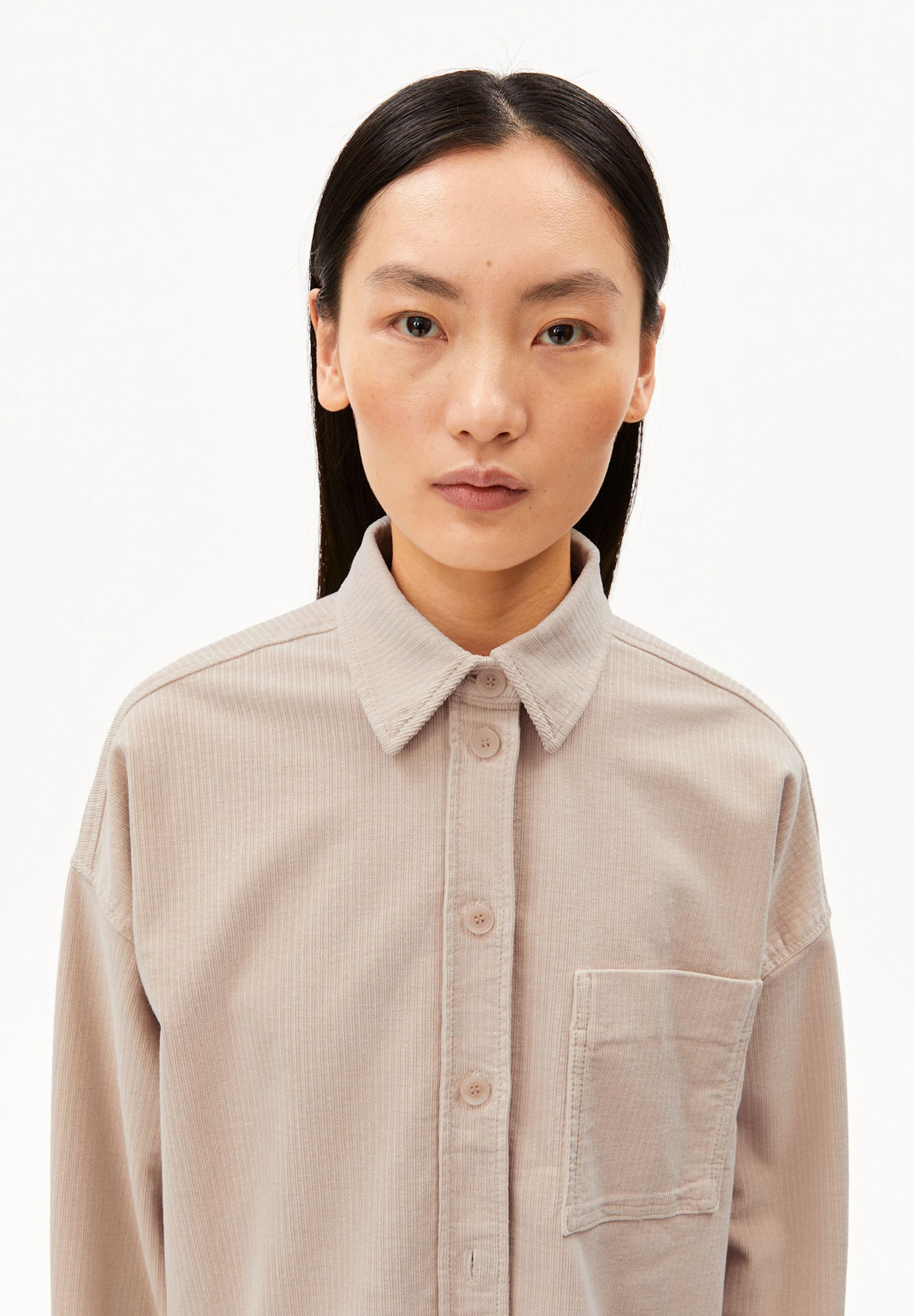 Armedangels Armedangels, Nalaani Cord Blouse, soft honey, L