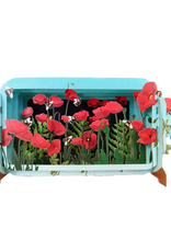 Alljoy Alljoy, Message in a Bottle, poppy flowers