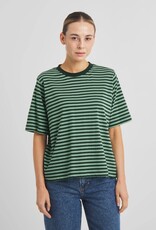 Dedicated Dedicated, Vadstena Stripes, dark green/granite green, L