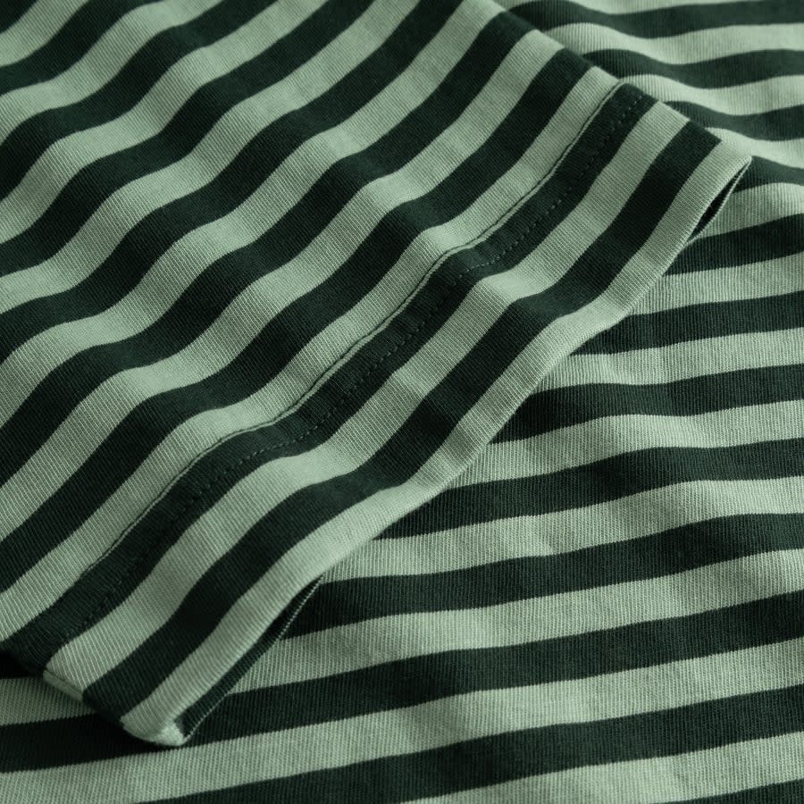 Dedicated Dedicated, Vadstena Stripes, dark green/granite green, M